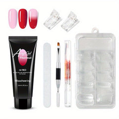 7pcs Temperature Changing Nail Extension Gel Kit
