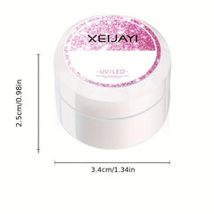 Snowflake Nail Glue Multicolor Dark Gel Polish 5g