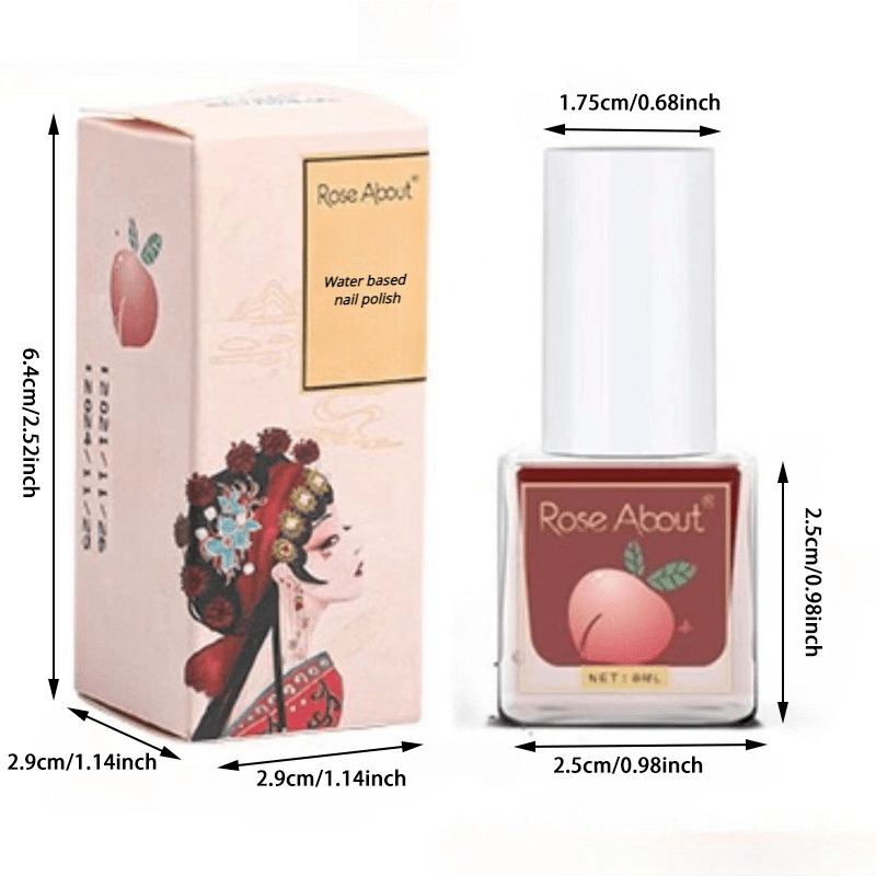 Fast Drying Nude Nail Polish for Salon & Home