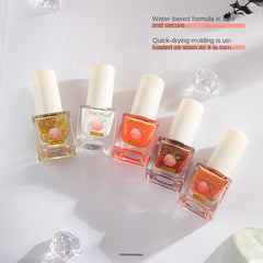 Fast Drying Nude Nail Polish for Salon & Home