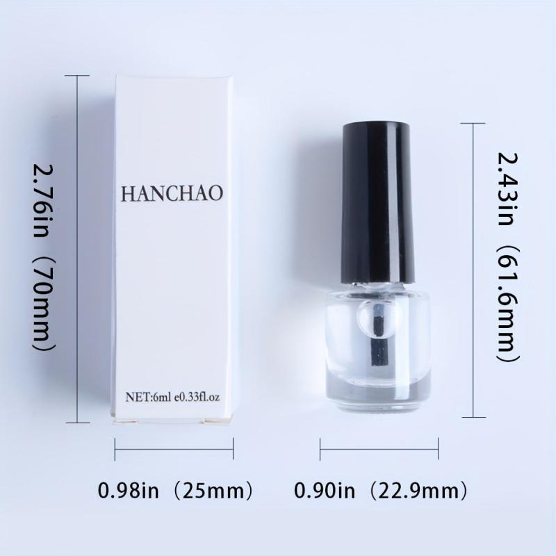 Quick Dry Clear Top Coat Gel Nail Polish 6ml