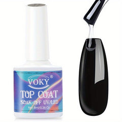 Long Lasting Gel Top Coat for Gel Nail Polish Matte & Effects at Home