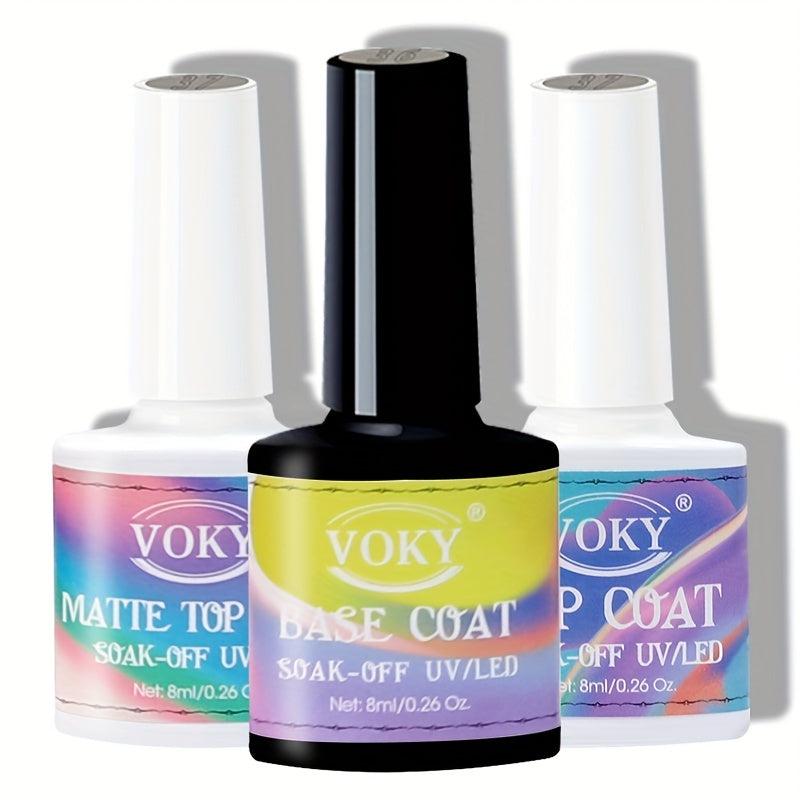 Long Lasting Gel Top Coat for Gel Nail Polish Matte & Effects at Home