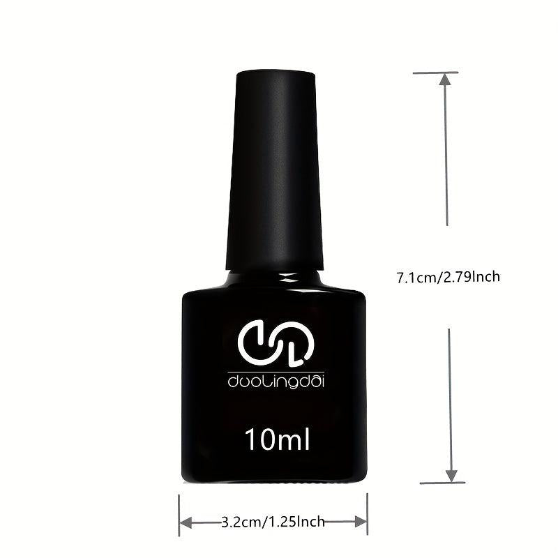 Matte Top Coat Set for Gel Polish Nails - Long Lasting Finish