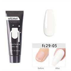French Gel Nail Extension Kit 15ml Quick Gel Crystal Nail Art Salon