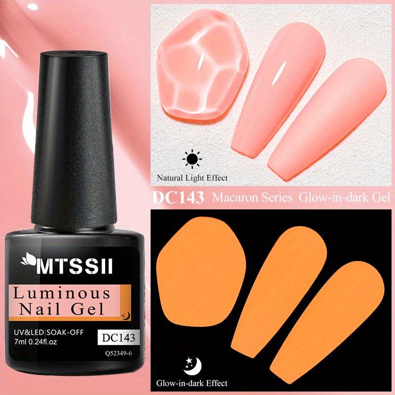 Luminous Macaroon Gel Nail Polish Soak Off Neutral DIY Manicure Salon Use