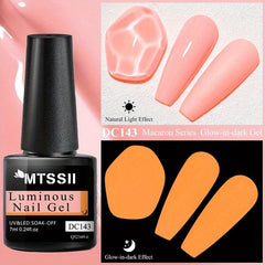 Luminous Macaroon Gel Nail Polish Soak Off Neutral DIY Manicure Salon Use
