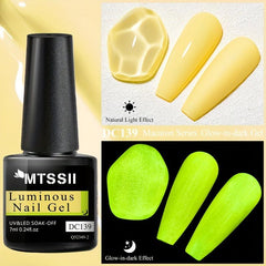 Luminous Macaroon Gel Nail Polish Soak Off Neutral DIY Manicure Salon Use