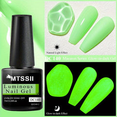 Luminous Macaroon Gel Nail Polish Soak Off Neutral DIY Manicure Salon Use