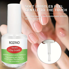 Clear Nail Polish Long Lasting Quick Drying Nail Lacquer Sealing Layer