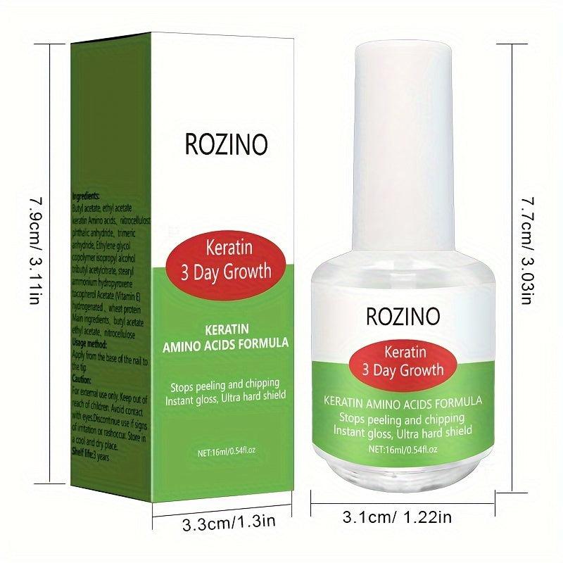 Clear Nail Polish Long Lasting Quick Drying Nail Lacquer Sealing Layer