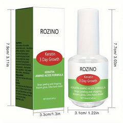 Clear Nail Polish Long Lasting Quick Drying Nail Lacquer Sealing Layer