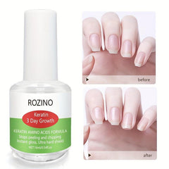 Clear Nail Polish Long Lasting Quick Drying Nail Lacquer Sealing Layer
