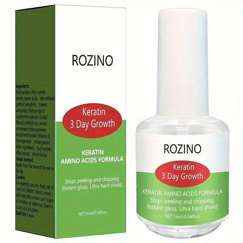 Clear Nail Polish Long Lasting Quick Drying Nail Lacquer Sealing Layer