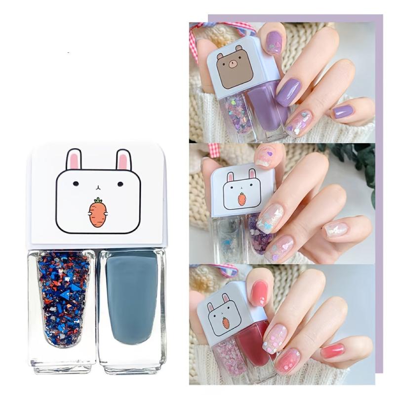 Peelable Water-based Nail Polish Odorless Quick Drying Lasting Nail Lacquer
