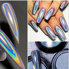 Unicorn Holographic Nail Powder Mirror Glitter Dust