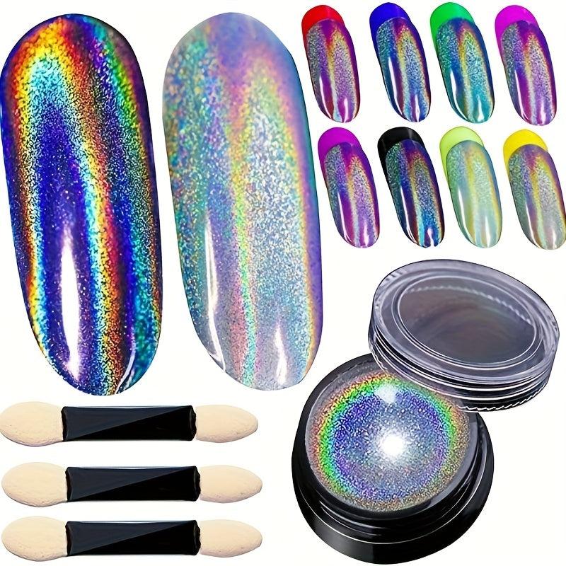 Unicorn Holographic Nail Powder Mirror Glitter Dust