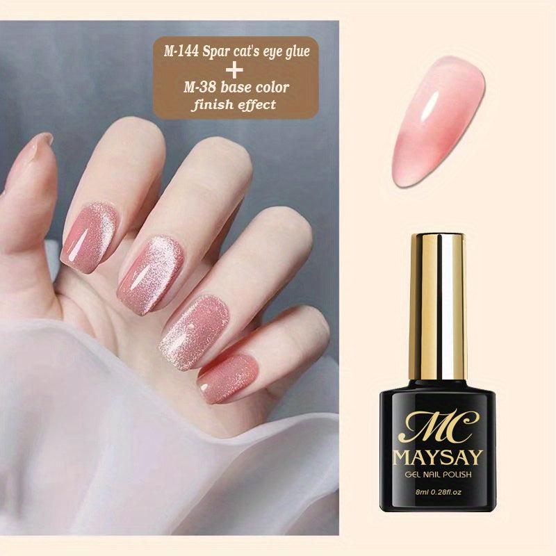 9D Spar Cat Magnetic Gel Nail Polish Reflective Glitter