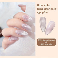 9D Spar Cat Magnetic Gel Nail Polish Reflective Glitter