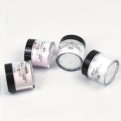 4pcs 30g Acrylic Powder Pink Clear Nude Crystal Polymer Nail Art DIY Set