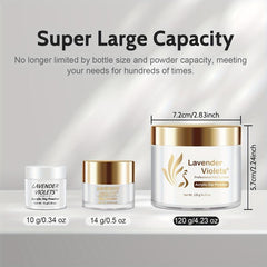 Clear Acrylic Dip Powder for Nail Extension 2-in-1 French Nail Art Manicure