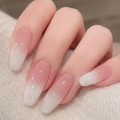 2pcs Milky Nude & Milky Soak Off Gel Polish Kit 10ML Salon At Home Manicure