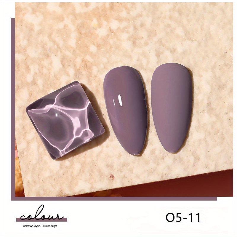 Caramel Red Gel Nail Polish for Women's Nail Art