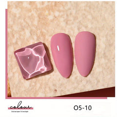 Caramel Red Gel Nail Polish for Women's Nail Art