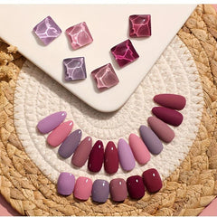 Caramel Red Gel Nail Polish for Women's Nail Art