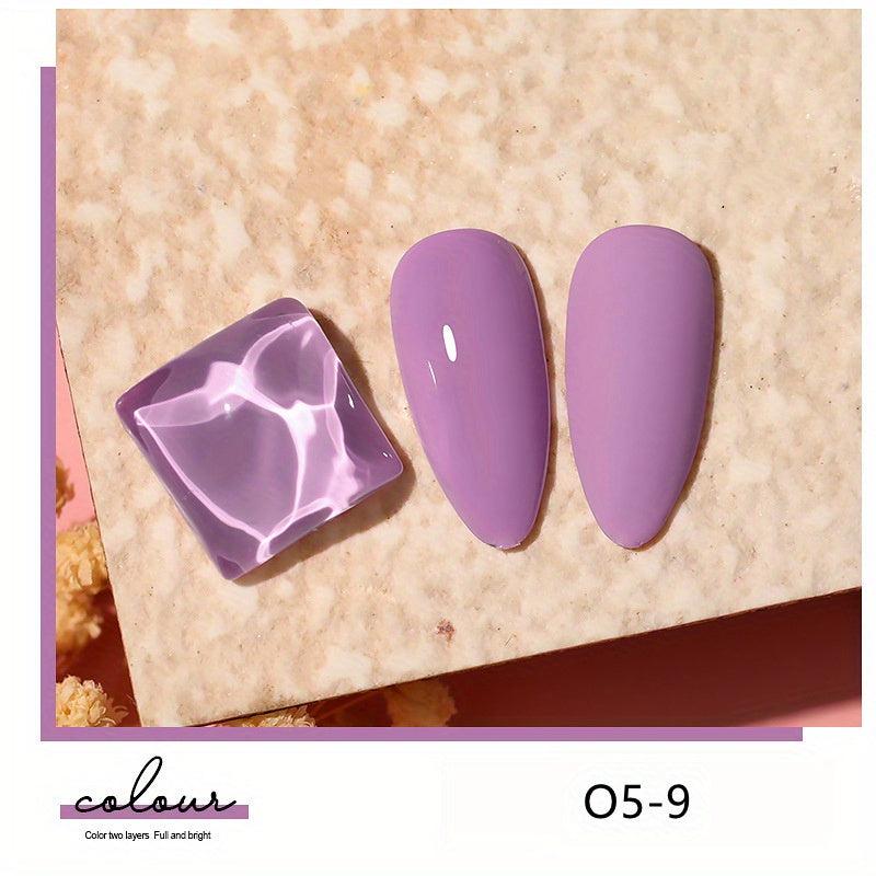 Caramel Red Gel Nail Polish for Women's Nail Art