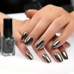 Mirror Nail Polish Mirror Effect Long Lasting Glossy Manicure Nail Art