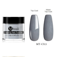 10g Dip Nail Powder DIY Nude Red Purple Series Manicure Accessories