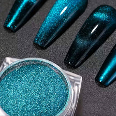 9D Cat Eye Gel Nail Polish 4 Colors Chameleon Galaxy Effect