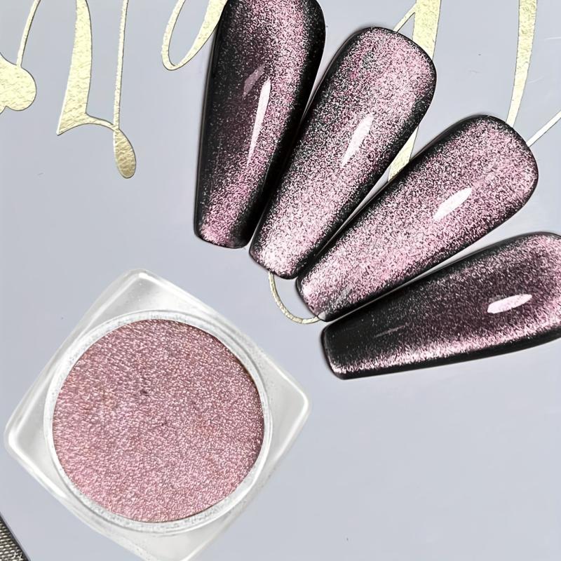 9D Cat Eye Gel Nail Polish 4 Colors Chameleon Galaxy Effect