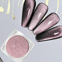 9D Cat Eye Gel Nail Polish 4 Colors Chameleon Galaxy Effect