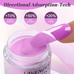 36 Colors Dip Powder Nail Kit Starter Set for Home Salon Nail Art Designs
