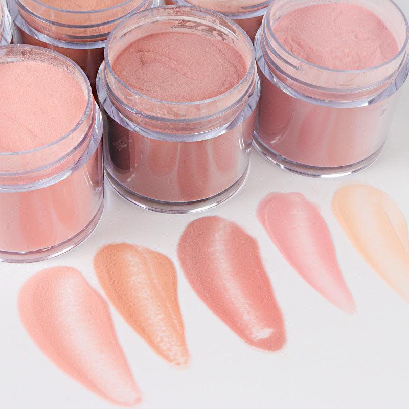 1oz Acrylic Powder 6 Colors Dipping Powder For Nail Extension