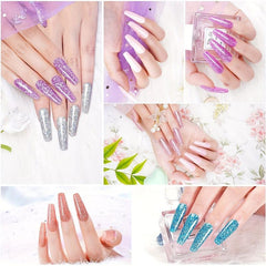 12 Colors Dip & Acrylic Nail Powder Starter Kit