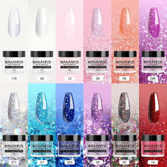 12 Colors Dip & Acrylic Nail Powder Starter Kit