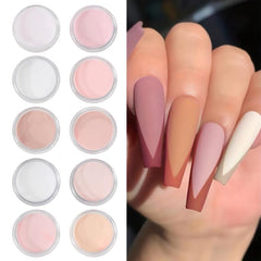 30g Jar Colored Acrylic Powder For Nails DIY Art