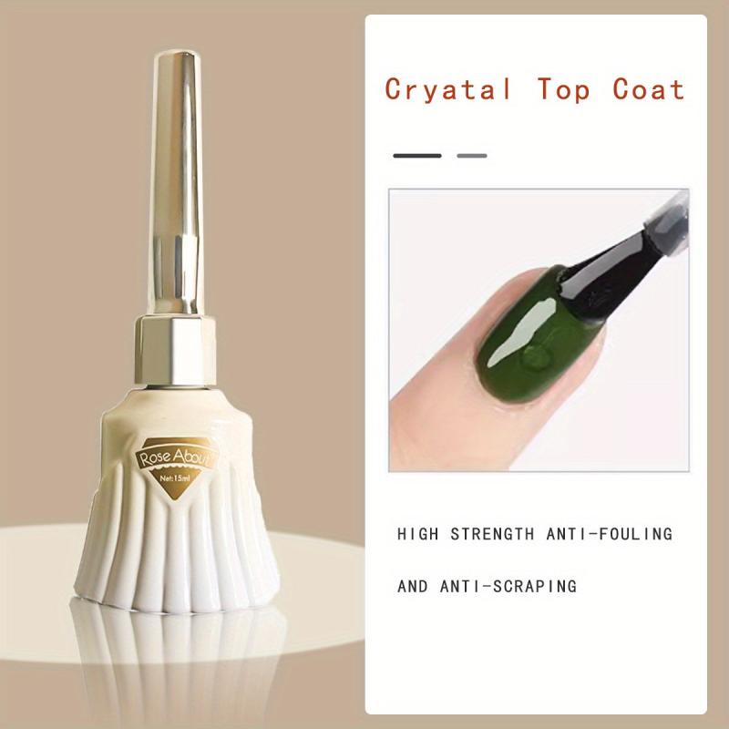 Gel Nail Polish with Base Gel & Top Coat: Long-lasting & Quick-drying