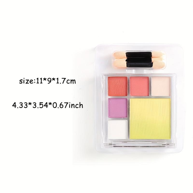 Gradient Nail Pigment Powder Set Neon Red Glitter Dust Ombre Manicure Kit