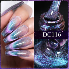 Cat Eye Gel Nail Polish Set with Magnetic Stick