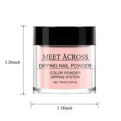 Dip Powder Nail Set 9 Colors Classic Dipping Powder Starter Kit