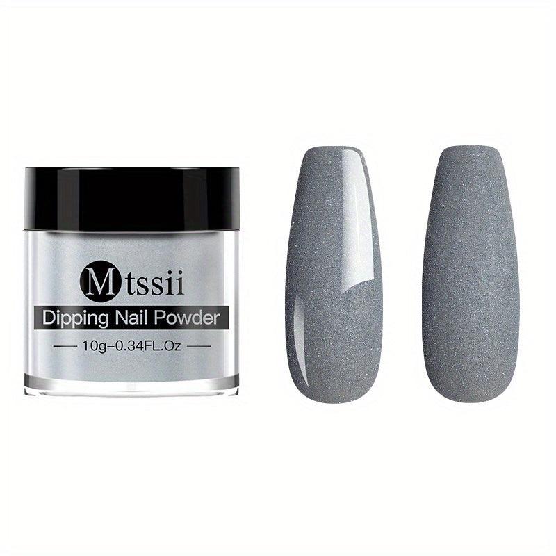 Spring Summer Dipping Nail Powder Solid Shining Glitter Powder Sticking