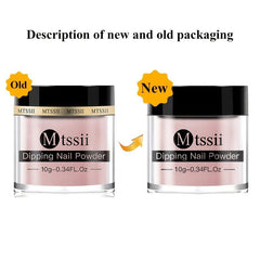 Spring Summer Dipping Nail Powder Solid Shining Glitter Powder Sticking