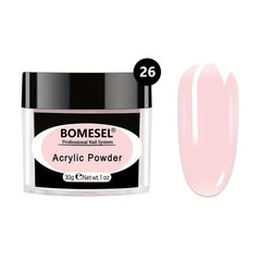Acrylic Powder 30g Jar Long Lasting Pigmented Acrylic Powder For Nail Extension