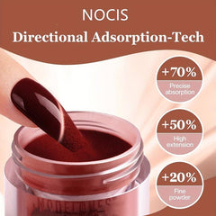 Dip Powder Nail Kit Brown Acrylic Dipping System