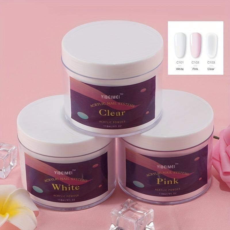 4oz Acrylic Powder Professional Nail Extension French Nail Art