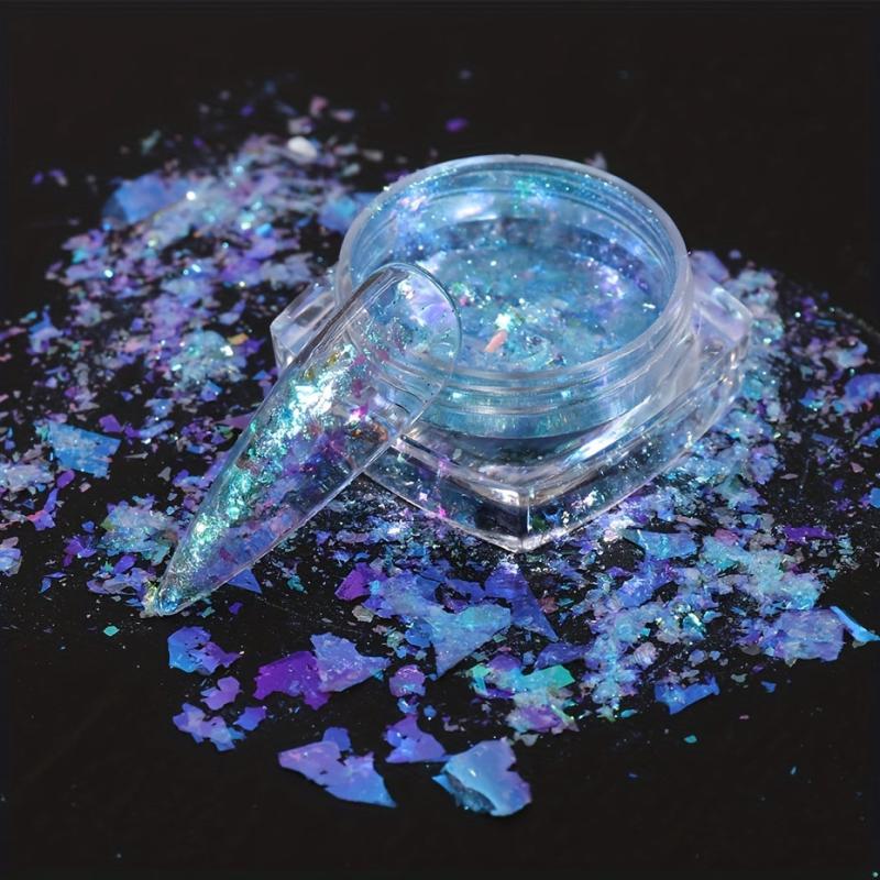 Opal Fireworks Nail Glitter Iridescent Dust for Manicures